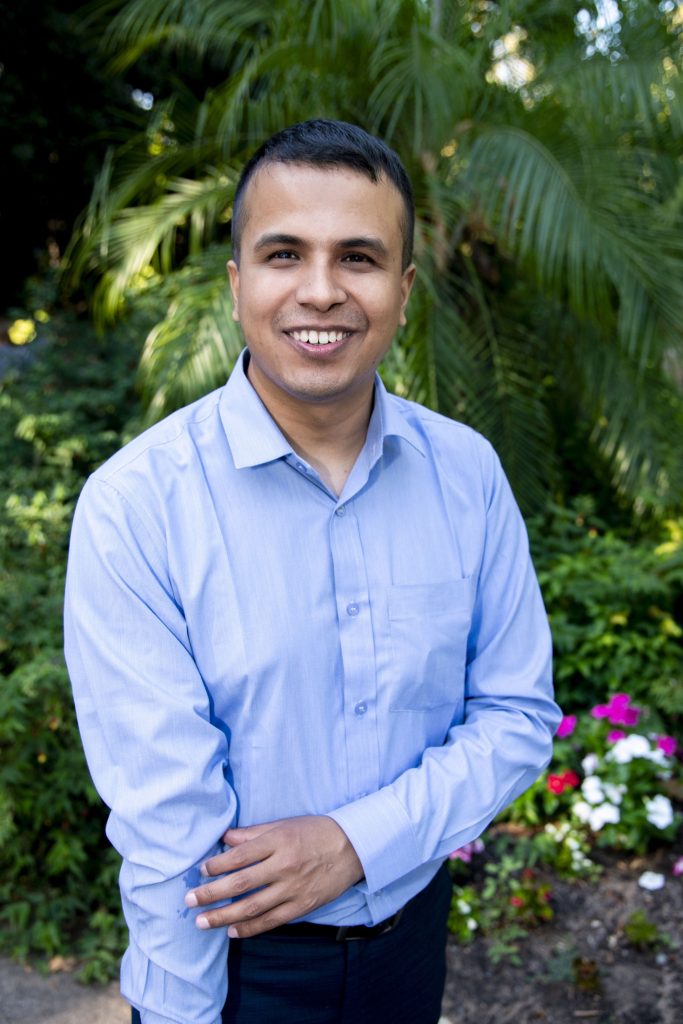 Facilitator and alum Manil Raj Maharjan.
